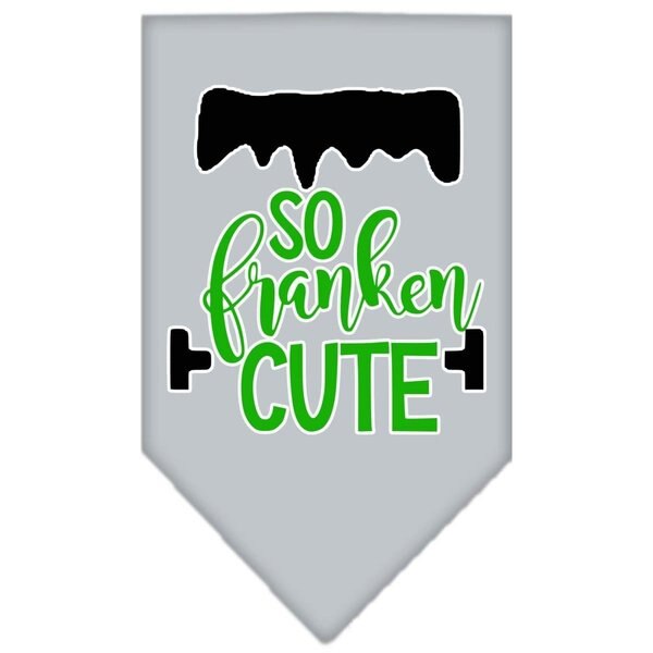 So Franken Cut Screen Print BandanaGrey Small